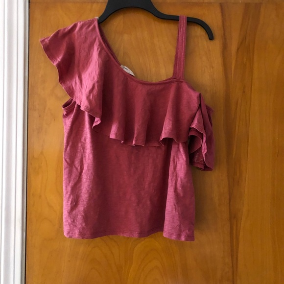 Altar'd State Tops - Altar’d State Off The Shoulder Medium Red Top